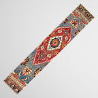 Qashqaâi Kashkuli Fars Southwest Persian Rug Print Table Runner Gallery Image 3