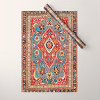 Qashqaâi Kashkuli Fars Southwest Persian Rug Print Wrapping Paper Gallery Image 1