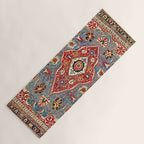 Qashqaâi Kashkuli Fars Southwest Persian Rug Print Yoga Mat Gallery Image 1