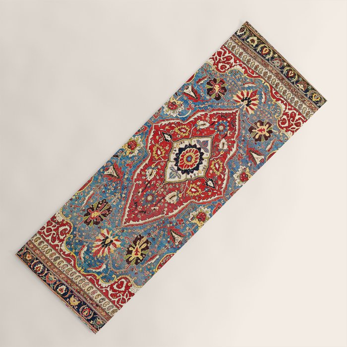 Qashqaâi Kashkuli Fars Southwest Persian Rug Print Yoga Mat Gallery Image 1