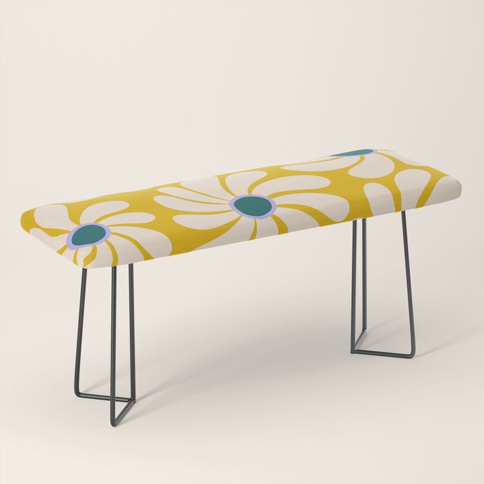 Retro Super Bloom - 70's Vibe - Yellow Bench Gallery Image 1