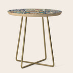 Vintage Surfing Poster Side Table Gallery Image 1
