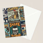 Vintage Surfing Poster Stationery Card Gallery Image 2