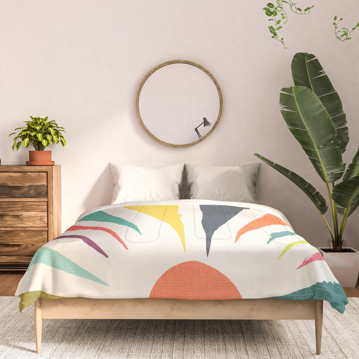Rainbow ray Comforter Gallery Image 3
