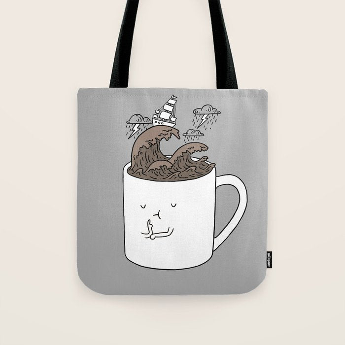 Brainstorming Coffee Mug Tote Bag Gallery Image 1