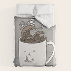 Brainstorming Coffee Mug Duvet Cover Gallery Image 6