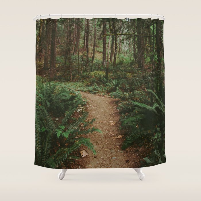 Happy Trails IV Shower Curtain Gallery Image 1