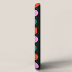 Colorful diverse people face cartoon pattern iPhone Case Gallery Image 2