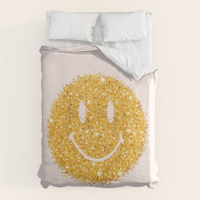 Happy Glitter Duvet Cover Gallery Image 1