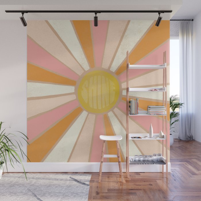sundial shine, clay Wall Mural Gallery Image 1