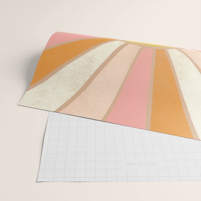 sundial shine, clay Wrapping Paper Gallery Image 2
