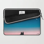 Phases of the moon color time-lapse photography - photographic art print Laptop Sleeve Gallery Image 2
