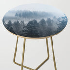 Forest Fog Mountain - Wanderlust Nature Photography Side Table Gallery Image 2