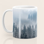 Forest Fog Mountain - Wanderlust Nature Photography Coffee Mug Gallery Image 3