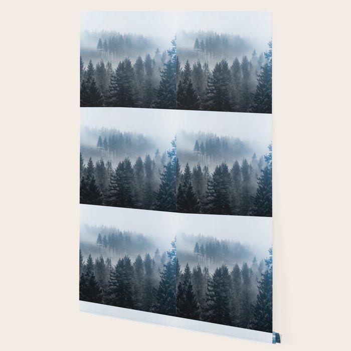 Forest Fog Mountain - Wanderlust Nature Photography Wallpaper Gallery Image 2