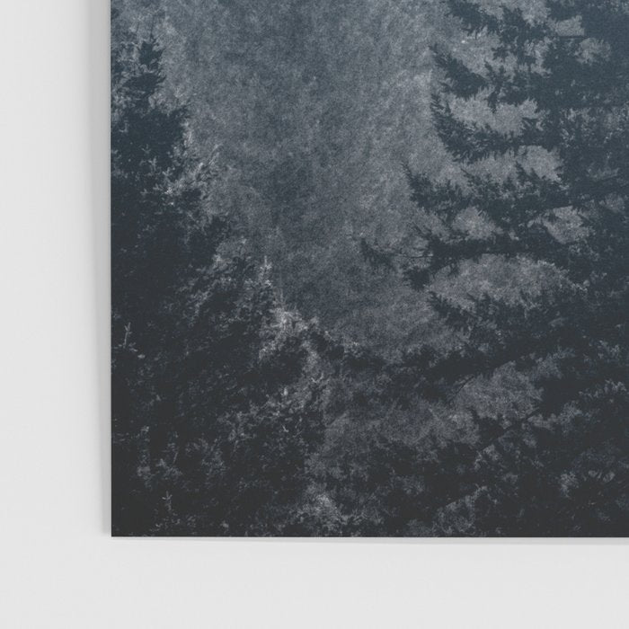 Forest Fog Mountain - Wanderlust Nature Photography Poster Gallery Image 3