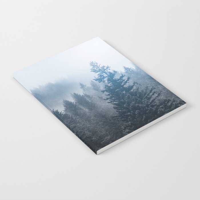 Forest Fog Mountain - Wanderlust Nature Photography Notebook Gallery Image 2