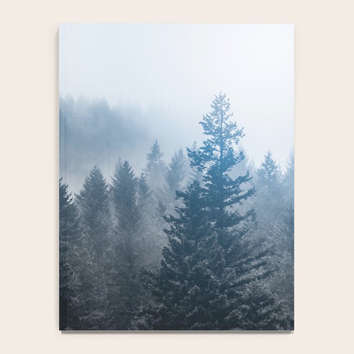 Forest Fog Mountain - Wanderlust Nature Photography Notebook Gallery Image 4