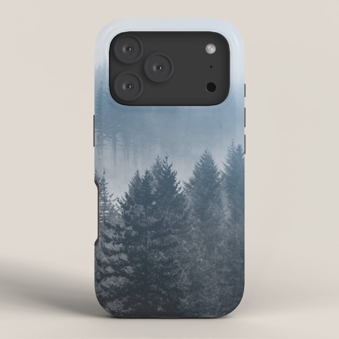 Forest Fog Mountain - Wanderlust Nature Photography iPhone Case Gallery Image 3
