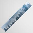 Forest Fog Mountain - Wanderlust Nature Photography Table Runner Gallery Image 3