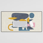 Sunny Blues  Desk Mat Gallery Image 1