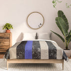 Thin Blue Line Police Flag First Responder USA Hero Comforter Gallery Image 3