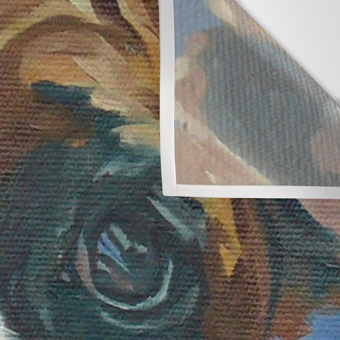 Khloe the Boxer Dog Fine Art Portrait Wall Tapestry Gallery Image 3