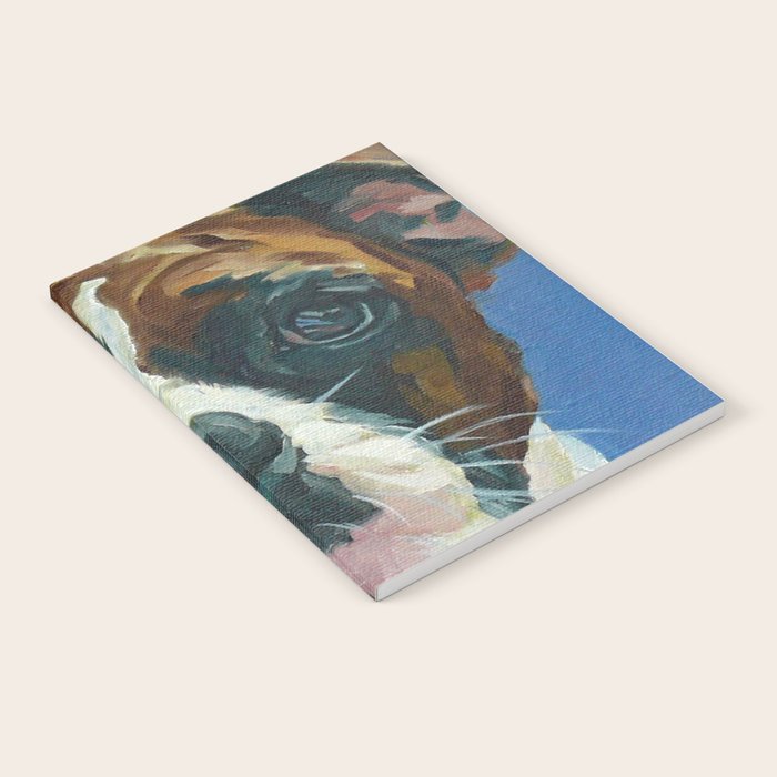 Khloe the Boxer Dog Fine Art Portrait Notebook Gallery Image 2