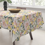 Pineapple wedges on rose bushes P Tablecloth Gallery Image 3
