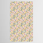 Pineapple wedges on rose bushes P Tablecloth Gallery Image 2