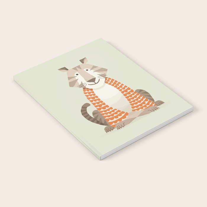 Whimsical Tiger Notebook Gallery Image 1