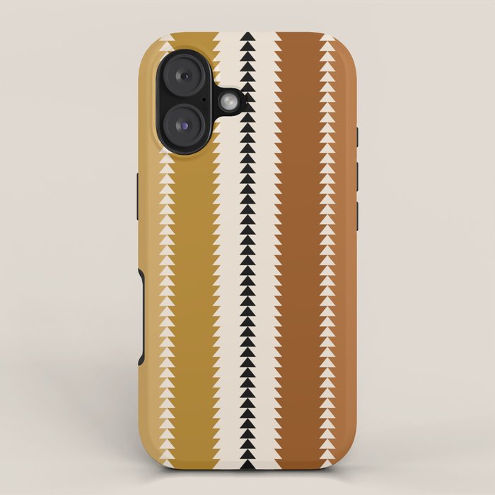 Western Stripes XII Rustic Desert iPhone Case Gallery Image 1