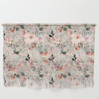 Cottagecore Summer Watercolor Floral Prints Wall Hanging Gallery Image 1
