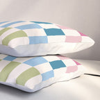 Retro Colorful Stripes Pillow Sham Gallery Image 3