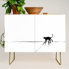 Minimal Cat on a Line Credenza Gallery Image 1