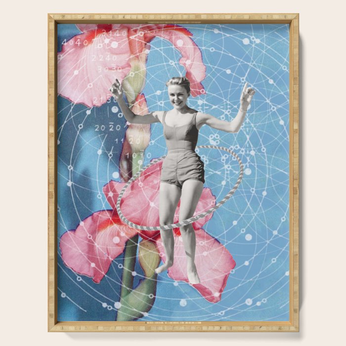 On Joy // Hula-hooping Serving Tray Gallery Image 1