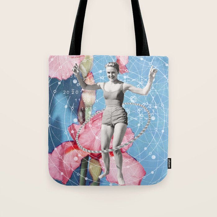 On Joy // Hula-hooping Tote Bag Gallery Image 1