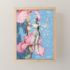 On Joy // Hula-hooping Mini Art Print Gallery Image 1