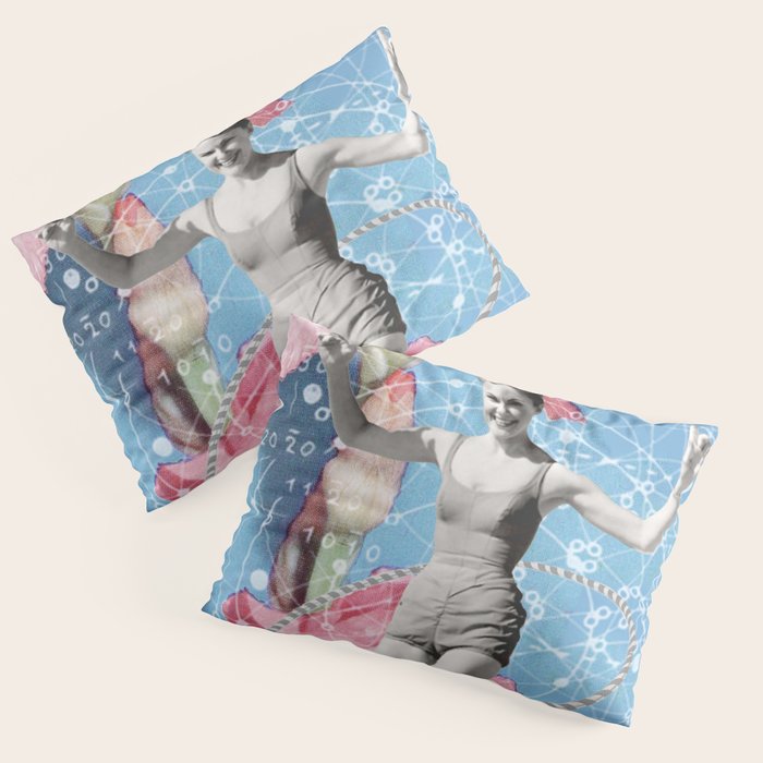 On Joy // Hula-hooping Pillow Sham Gallery Image 3
