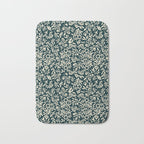 Bold Folk floral pattern Bath Mat Gallery Image 1