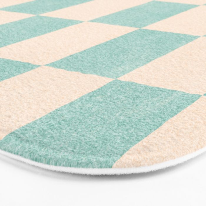 CHECKER - 001 - Sea Glass Bath Mat Gallery Image 3