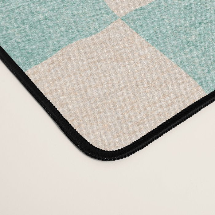 CHECKER - 001 - Sea Glass Desk Mat Gallery Image 4