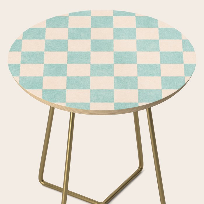 CHECKER - 001 - Sea Glass Side Table Gallery Image 2