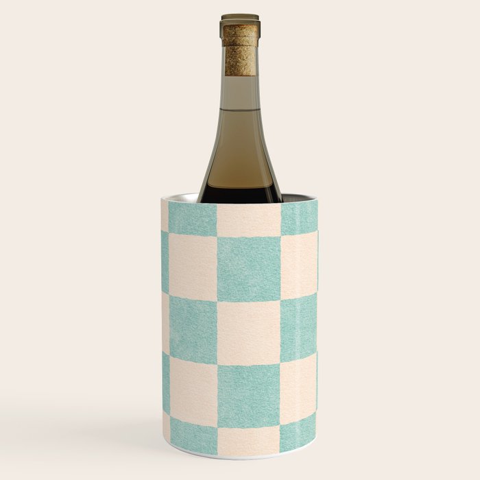 CHECKER - 001 - Sea Glass Wine Chiller Gallery Image 2