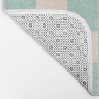 CHECKER - 001 - Sea Glass Bath Mat Gallery Image 2