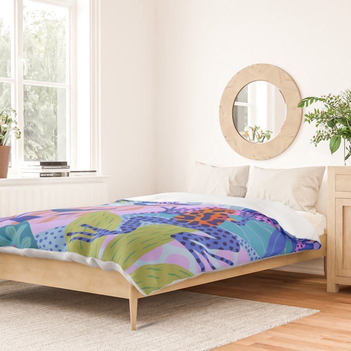Poison Dart Frogs Duvet Cover Gallery Image 2