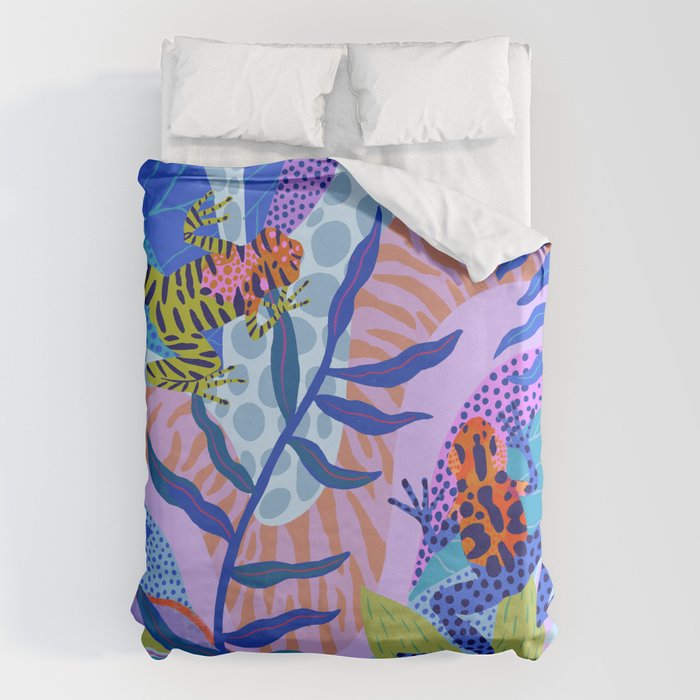 Poison Dart Frogs Duvet Cover Gallery Image 6