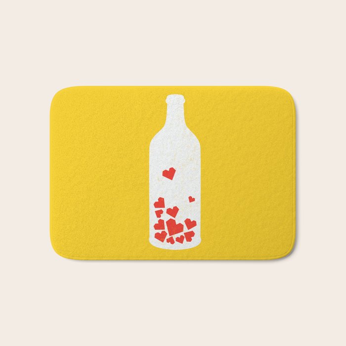 Message in a bottle Bath Mat Gallery Image 1