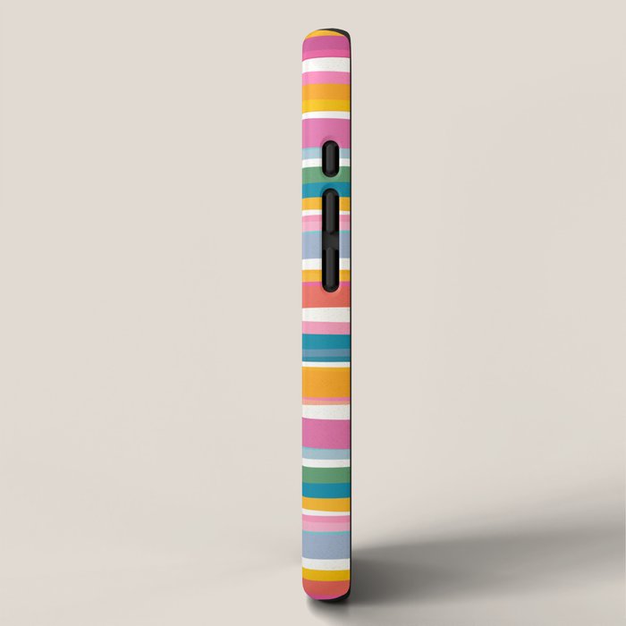 Beach Dreams Stripe Line Art iPhone Case Gallery Image 2