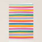 Beach Dreams Stripe Line Art Stationery Card Gallery Image 2